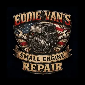 Eddie Van's Small Engine Repair Logo